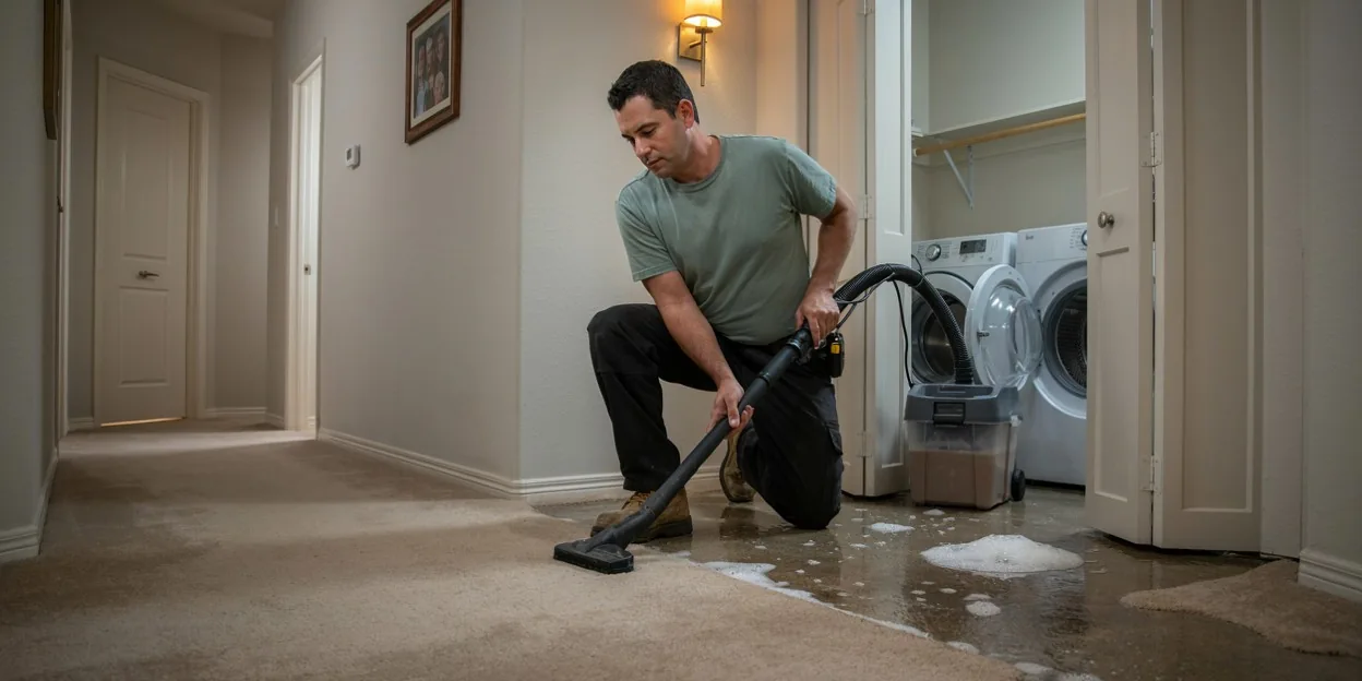 Water damage restoration in Robbinsdale, MN